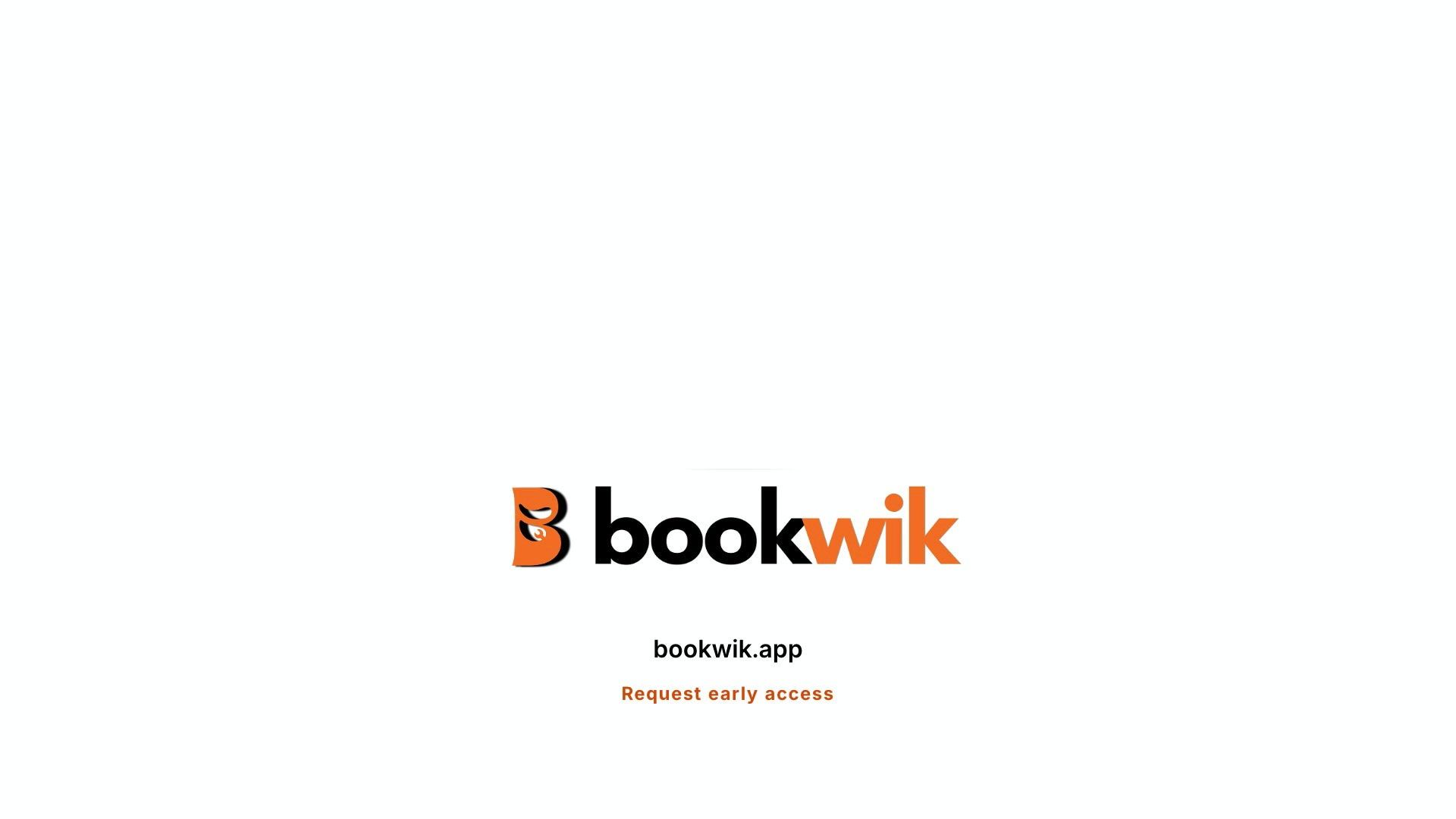 Bookwik in 60 seconds: a booking, the dashboard, the marketplace and the money